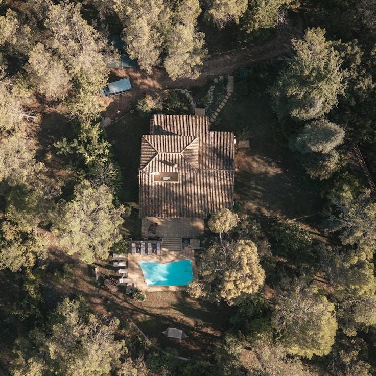 Entertainment zone at night in Canada